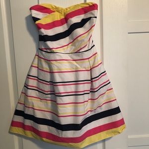 Lily Pulitzer strapless cotton dress SZ6
